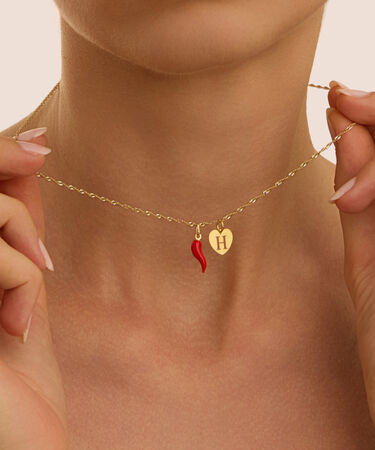 Pendente Po&egrave;me Oro Giallo