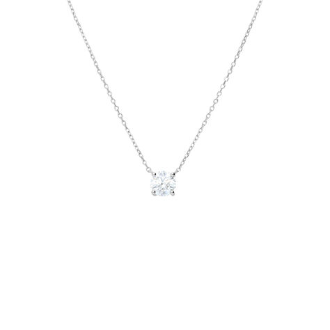 Collana Punto Luce Diamade Oro Bianco Diamante Lab-Grown - Collane Punto Luce Donna | Stroili