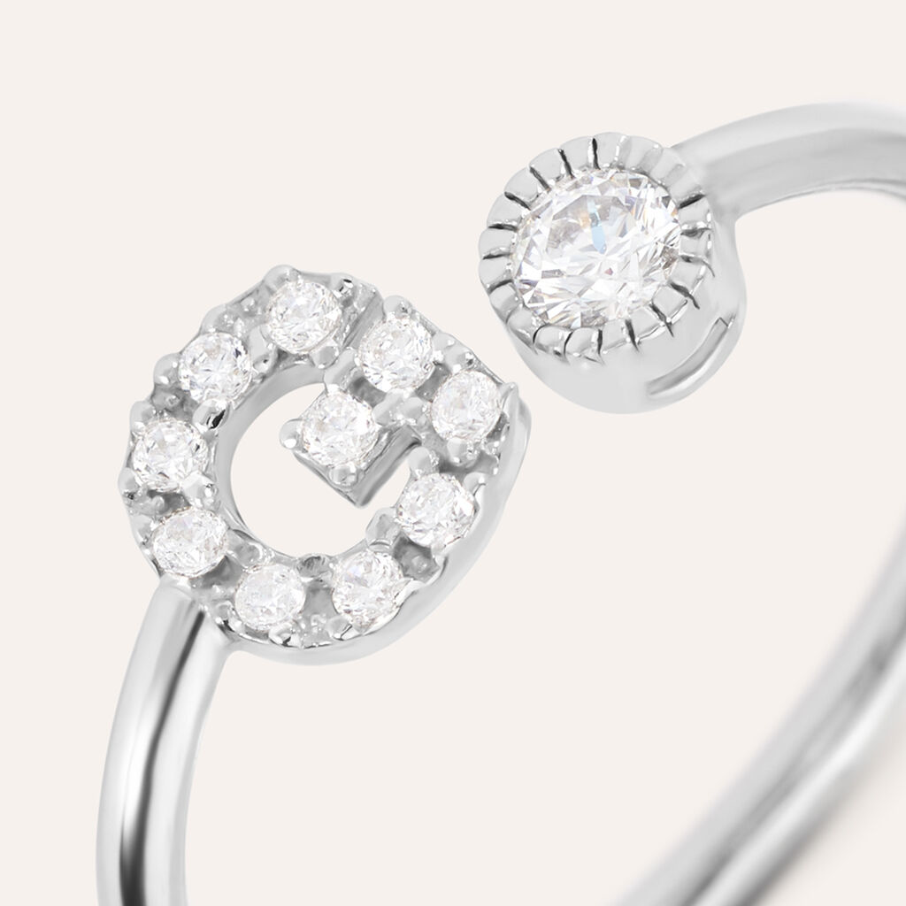 Anello Fantasia Silver Moments Argento Rodiato Cubic Zirconia