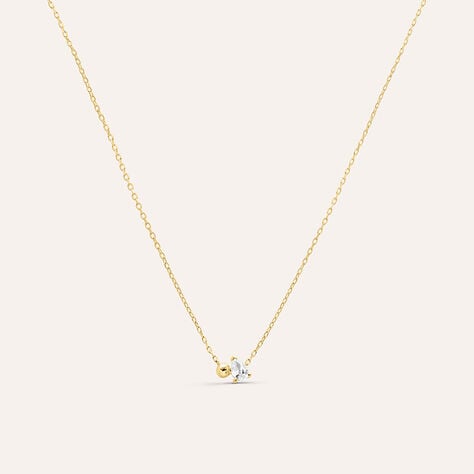 Collana Diamade Glam Oro Giallo Diamante Lab-Grown - Collane Donna | Stroili