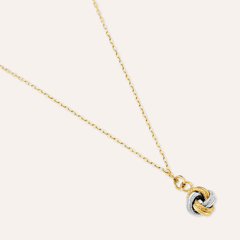 Collana Gold Essence Oro Bicolore