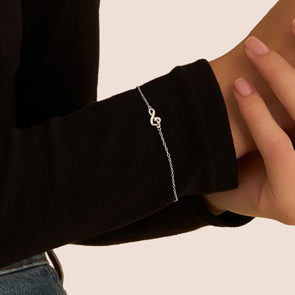 Bracciale Silver Moments Argento Rodiato Cubic Zirconia - Bracciali Amicizia Donna | Stroili