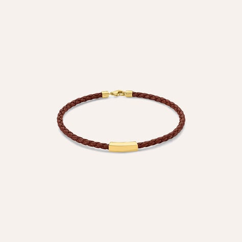 Bracciale Con Targhetta L'homme Or Oro Giallo - Bracciali Uomo | Stroili