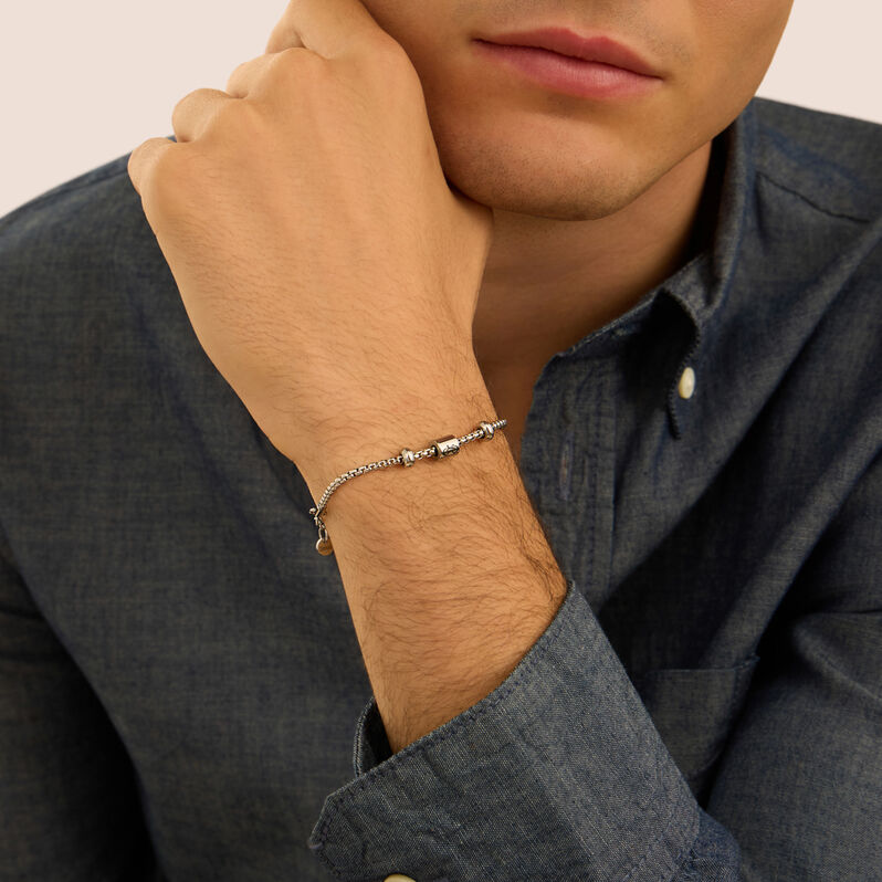 Bead Essential Code Acciaio - Beads Uomo | Stroili