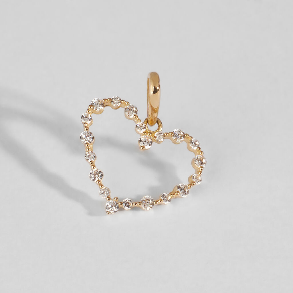 Pendente Poème Oro Giallo Cubic Zirconia - Ciondoli Donna | Stroili