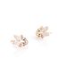 Orecchini Lobo Mickey Mouse & Friends Acciaio Rosa Cristallo - Orecchini a Lobo Donna | Stroili