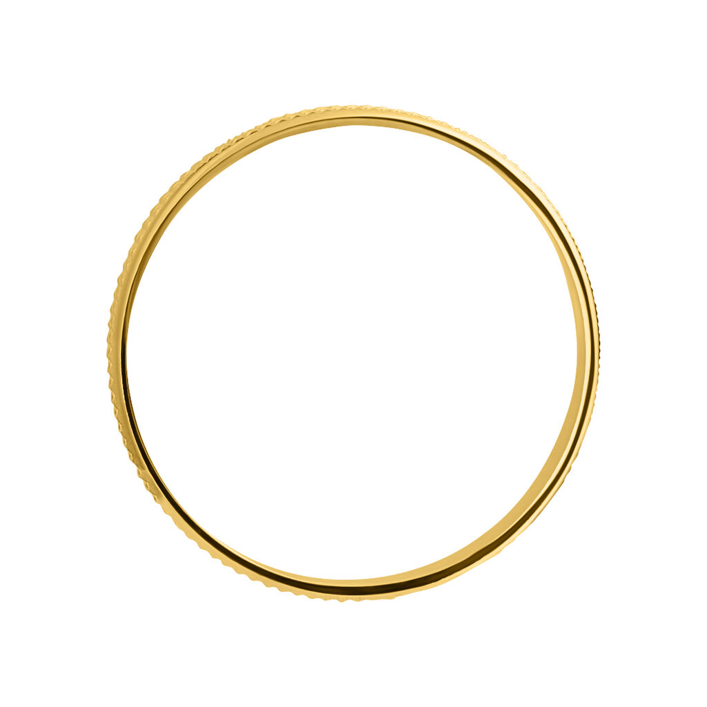 Fede Classica Diamantata 3.3 mm Oro Giallo