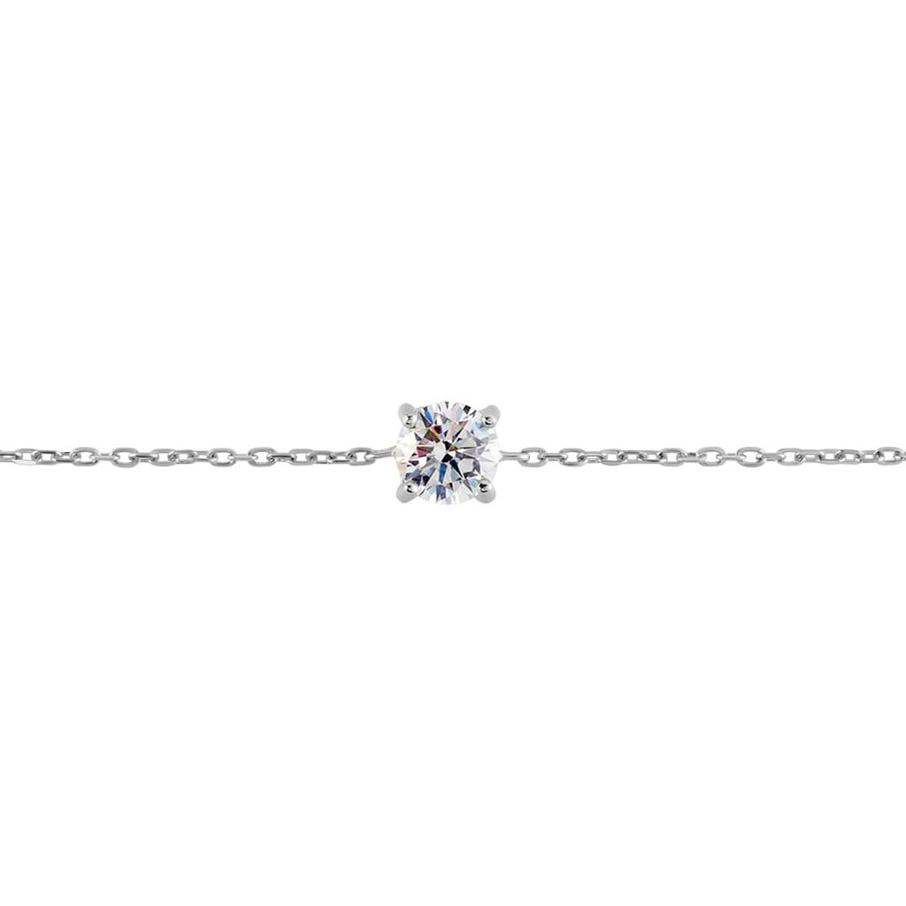 Bracciale Punto Luce Silver Elegance Argento Rodiato Cubic Zirconia - Bracciali Donna | Stroili