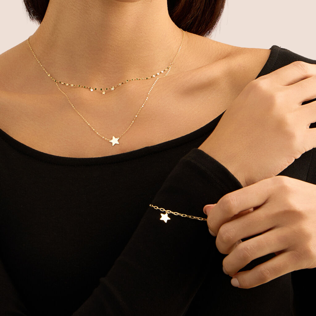 Collana Beverly Oro Giallo - Collane Donna | Stroili