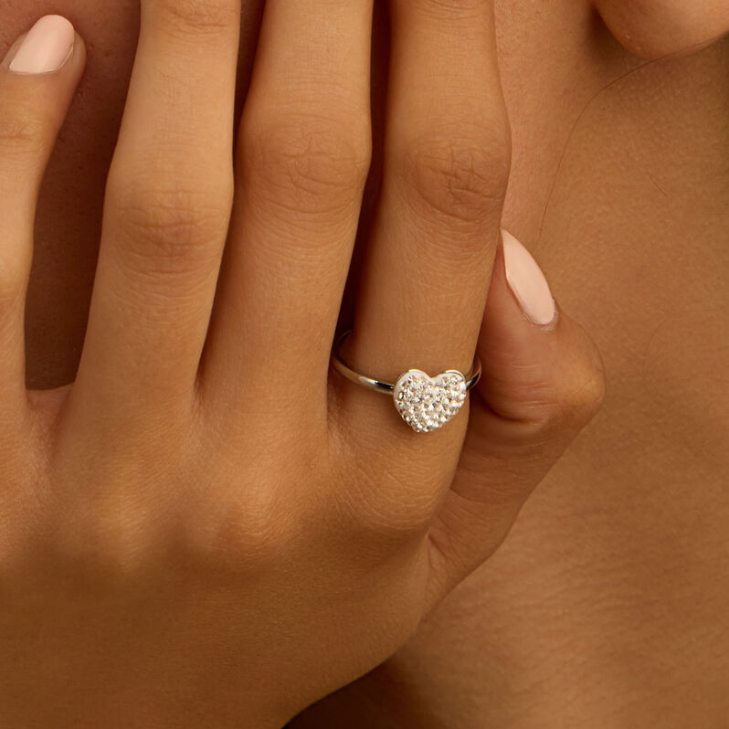 Anello Fantasia Lady Phantasya Acciaio Cristallo - Anelli con Pietre Donna | Stroili