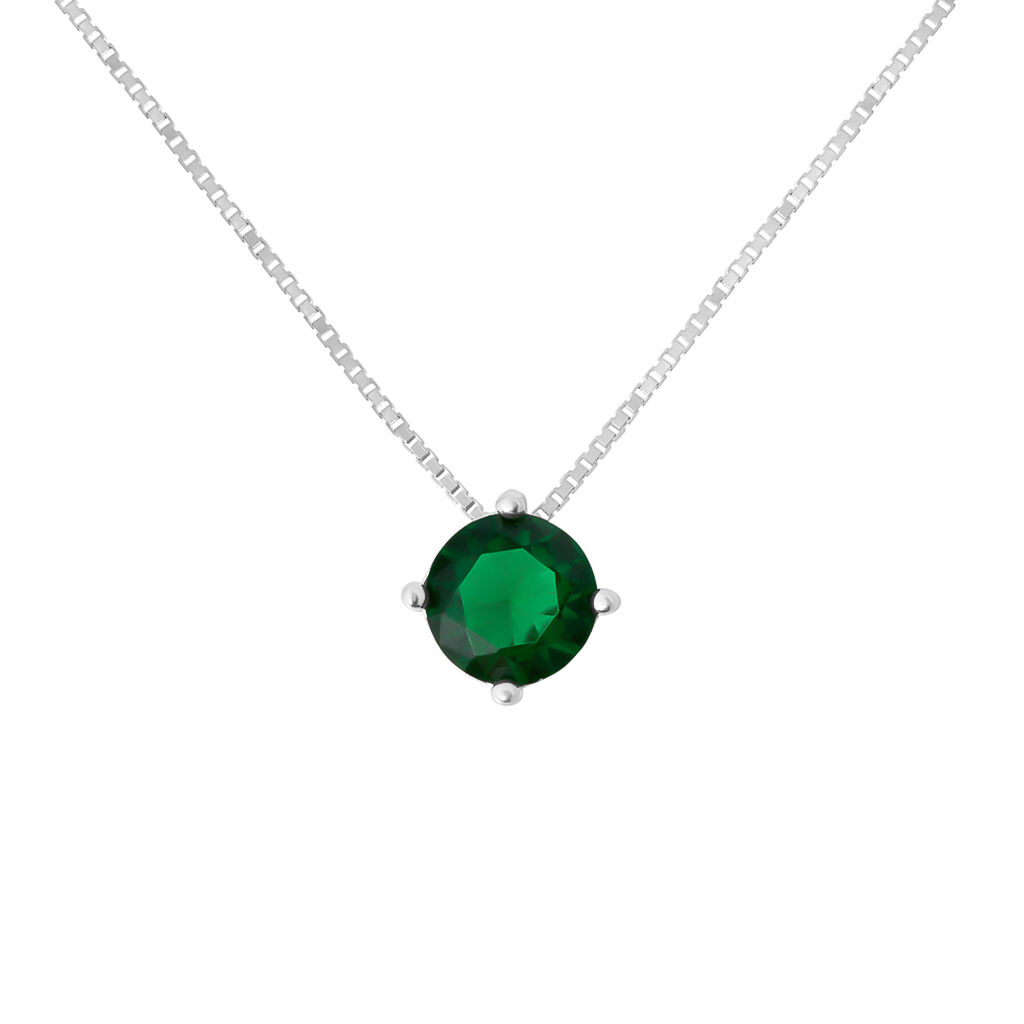 Collana Punto Luce Silver Rainbow Argento Rodiato Cubic Zirconia