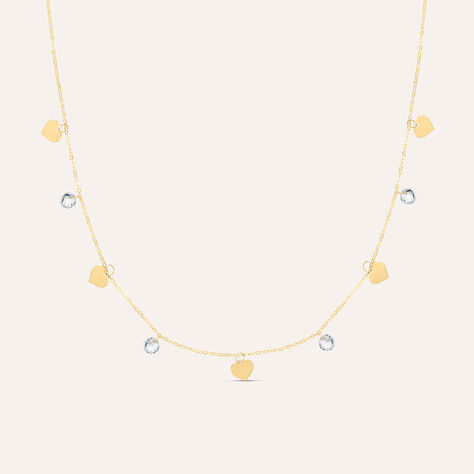 Collana Beverly Oro Giallo Cubic Zirconia - Collane Donna | Stroili