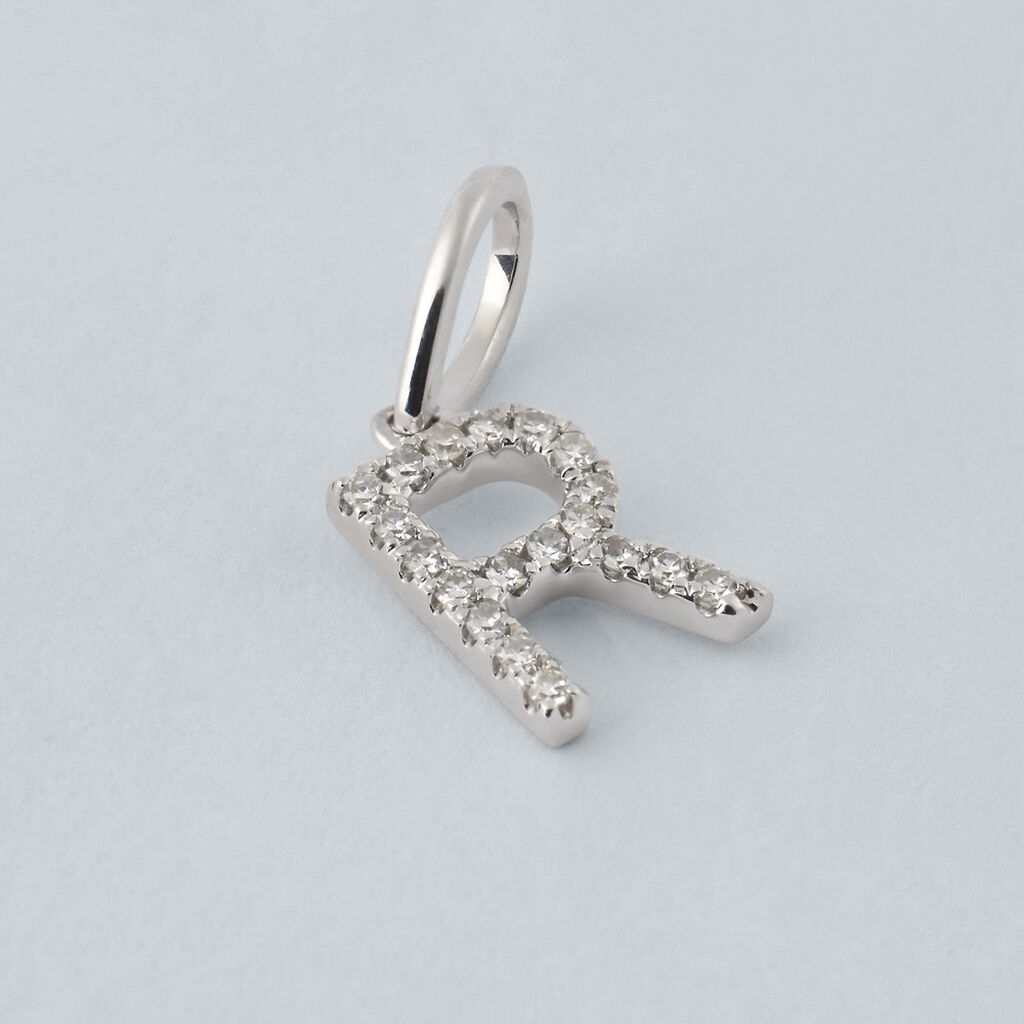 Pendente Sophia Oro Bianco Diamante - Ciondoli Donna | Stroili