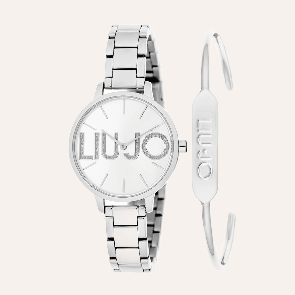 Set Orologio Al Quarzo Liu Jo Couple Tlj1284