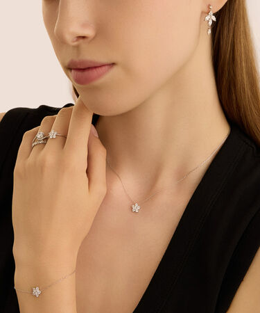Fede Classica Diamantata 2.5 mm Oro Bianco