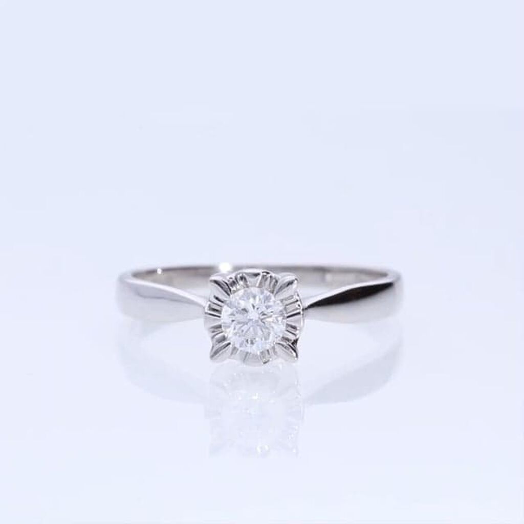 Anello Solitario Diamazing Oro Bianco Diamante - Anelli con Pietre Donna | Stroili