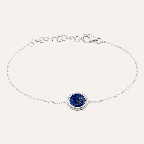 Bracciale Silver Collection Argento Rodiato Lapislazzuli - Bracciali Donna | Stroili