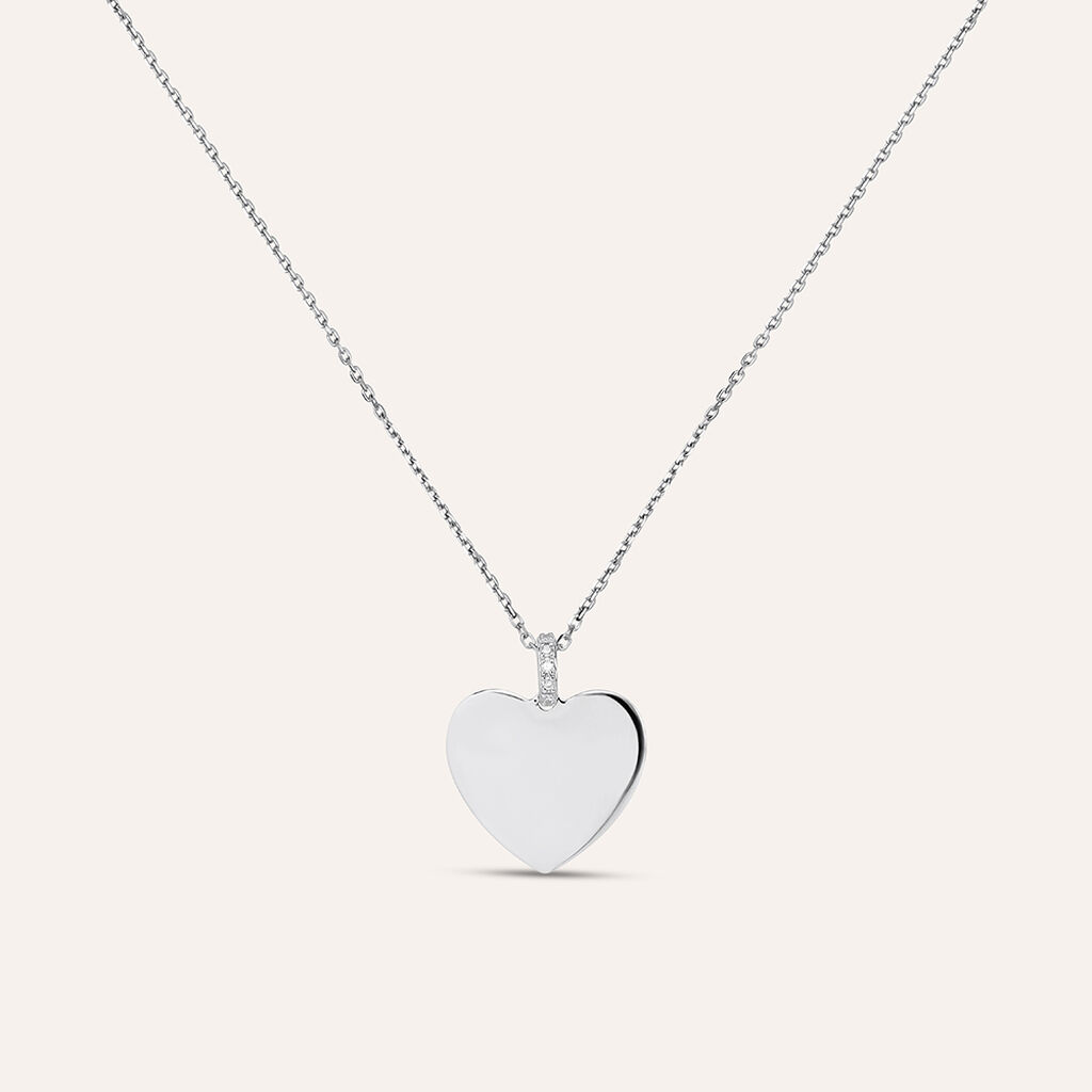 Collana Sophia Oro Bianco Diamante