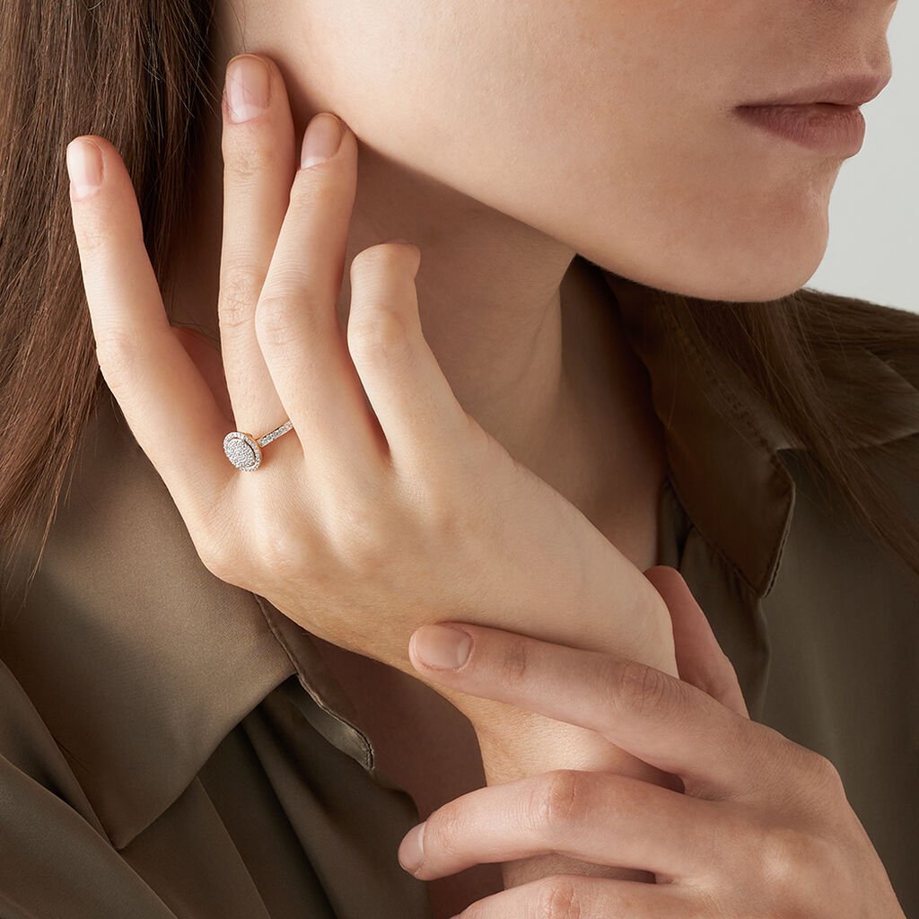 Anello Fantasia Sophia Oro Giallo Diamante - Anelli con Pietre Donna | Stroili