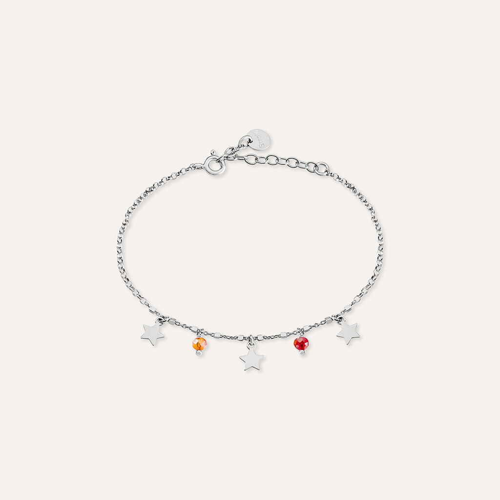 Bracciale Silver Collection Argento Rodiato Pietra sintetica