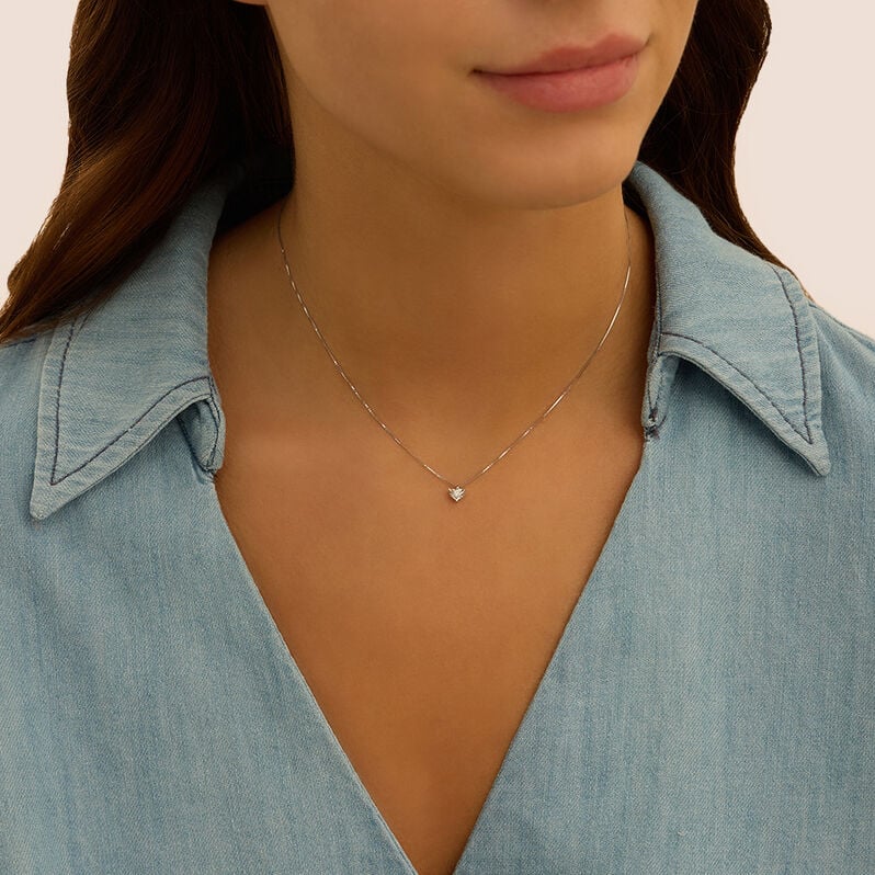 Collana Punto Luce Diamotion Oro Giallo Diamante - Collane Punto Luce Donna | Stroili