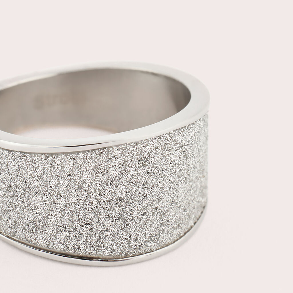 Anello Fascia Aura Acciaio