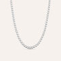 Collana Tennis Romantic Shine Metallo Cristallo