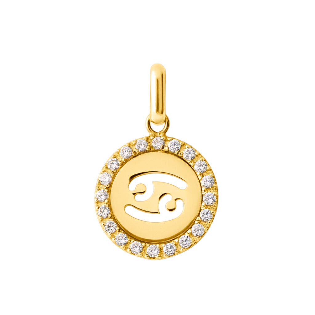 Pendente Poème Oro Giallo Cubic Zirconia - Ciondoli Donna | Stroili