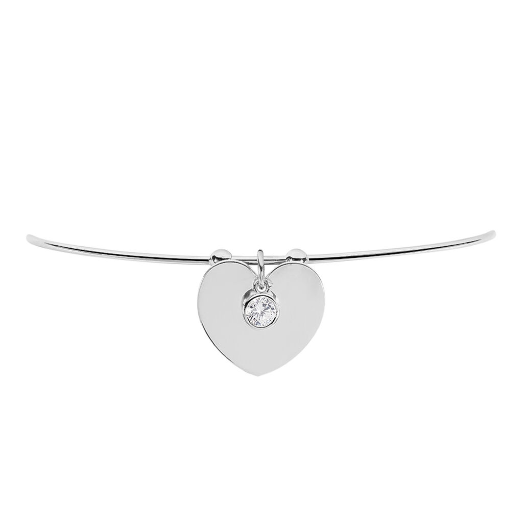 Bangle Silver Collection Argento Rodiato Cubic Zirconia - Bracciali Rigidi Donna | Stroili