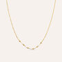 Collana Desideria Argento Nobile Dorato Perla D'Acqua Dolce