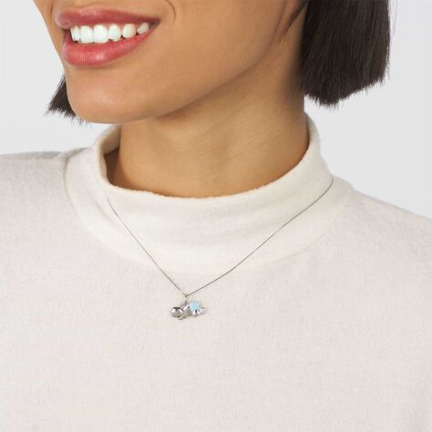 Pendente Love Beats Argento Rodiato - Ciondoli con Incisione Donna | Stroili