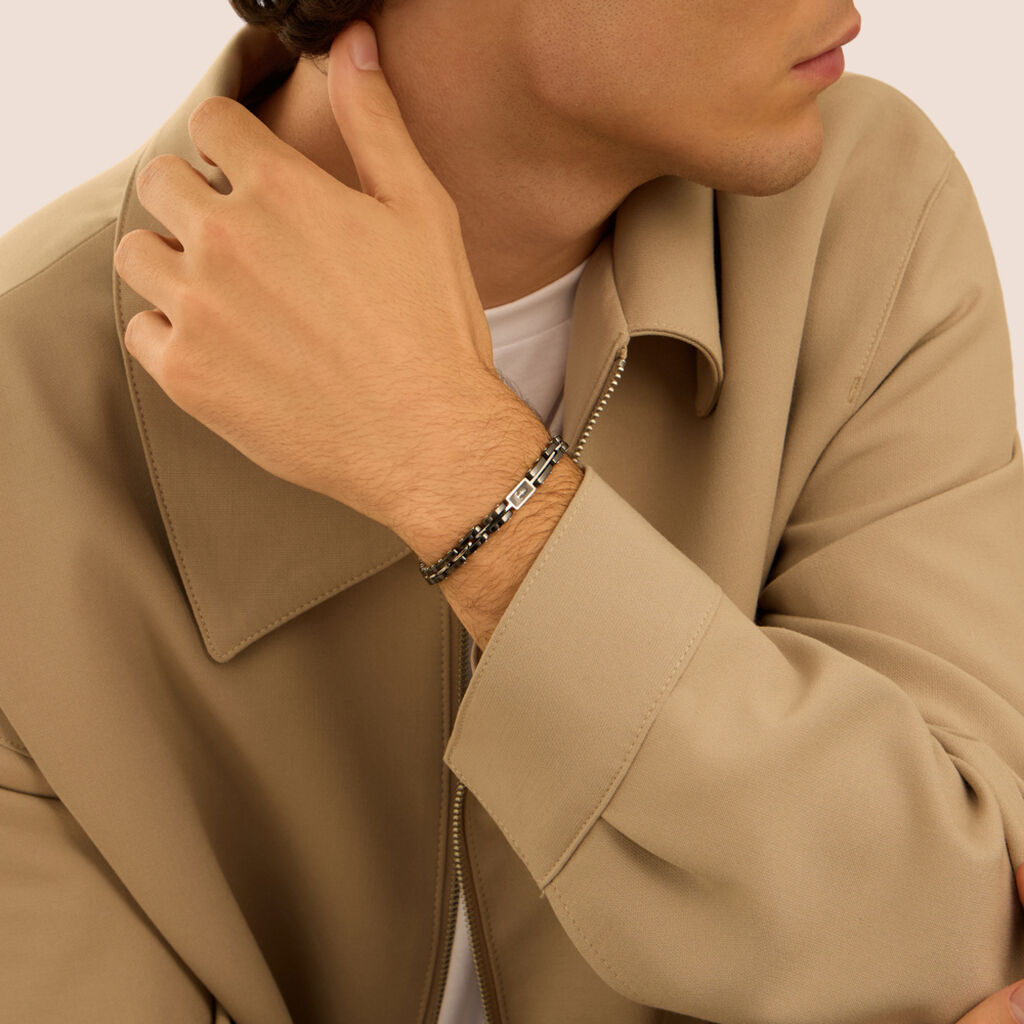Bracciale Man Code Acciaio