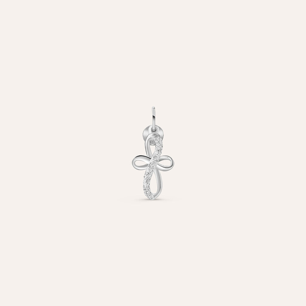 Pendente Love Beats Argento Rodiato