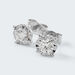 Orecchini Lobo Punto Luce Diamotion Oro Bianco Diamante - Orecchini a Lobo Donna | Stroili