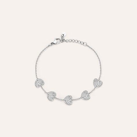 Bracciale Lady Phantasya Acciaio Cristallo - Bracciali Love Donna | Stroili