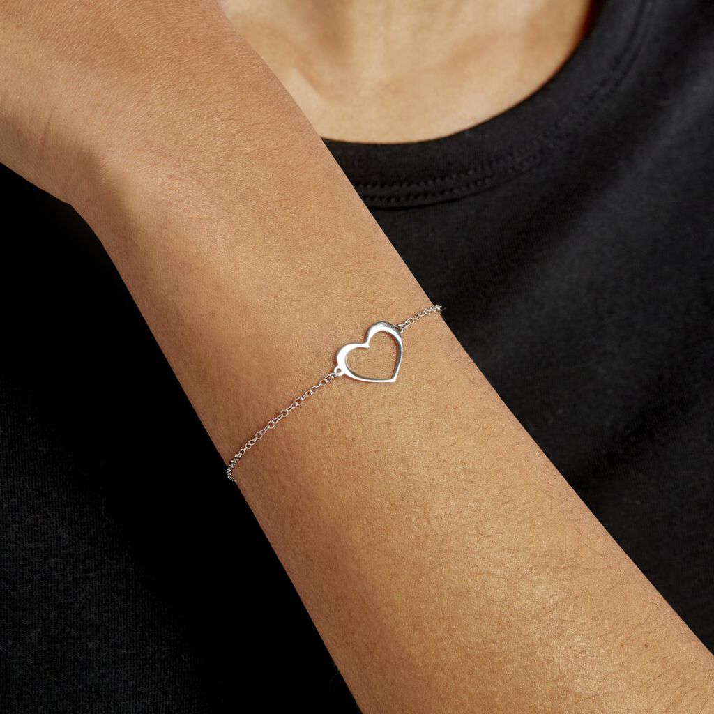 Bracciale Silver Collection Argento Rodiato - Bracciali Love Donna | Stroili
