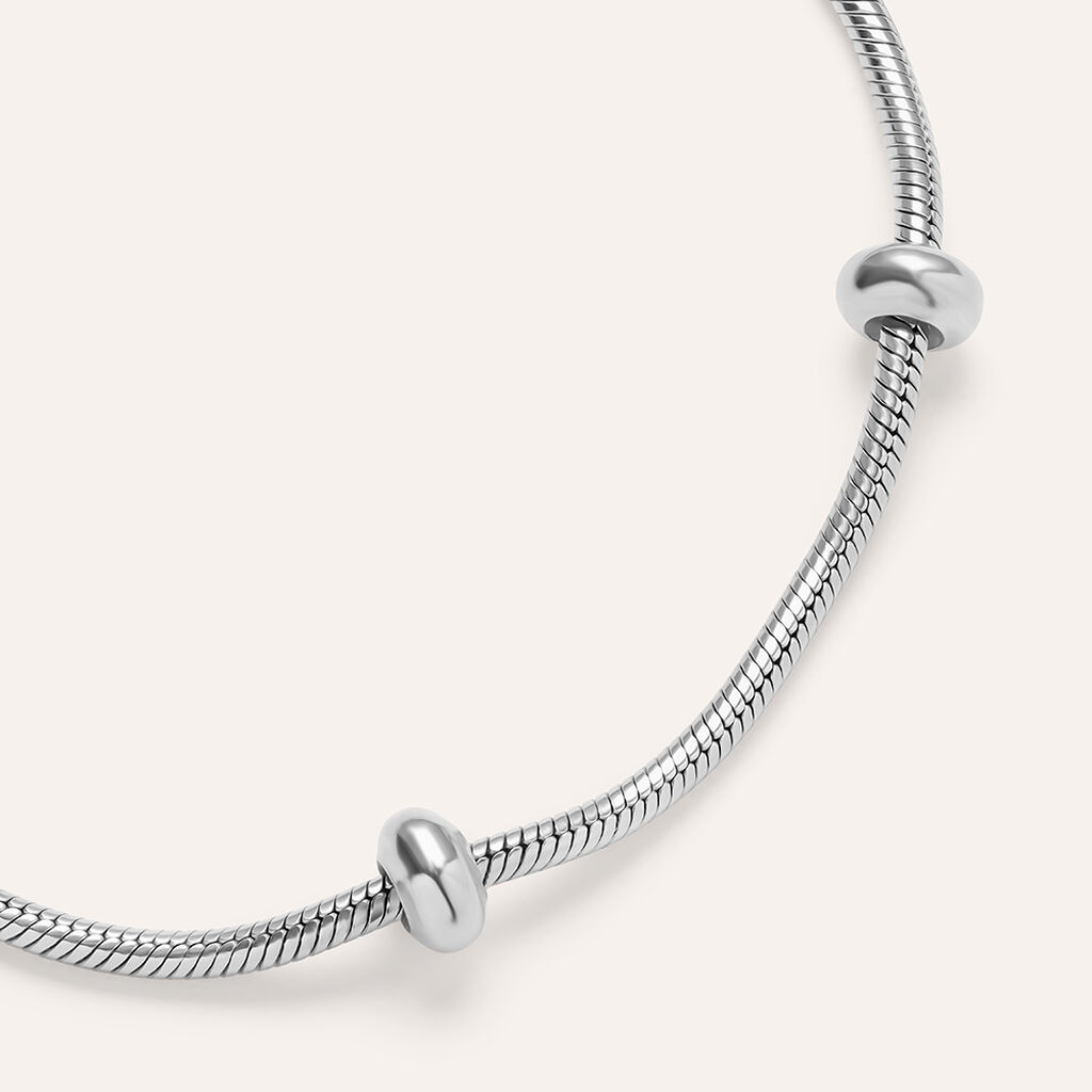 Bracciale Love Beats Argento Rodiato