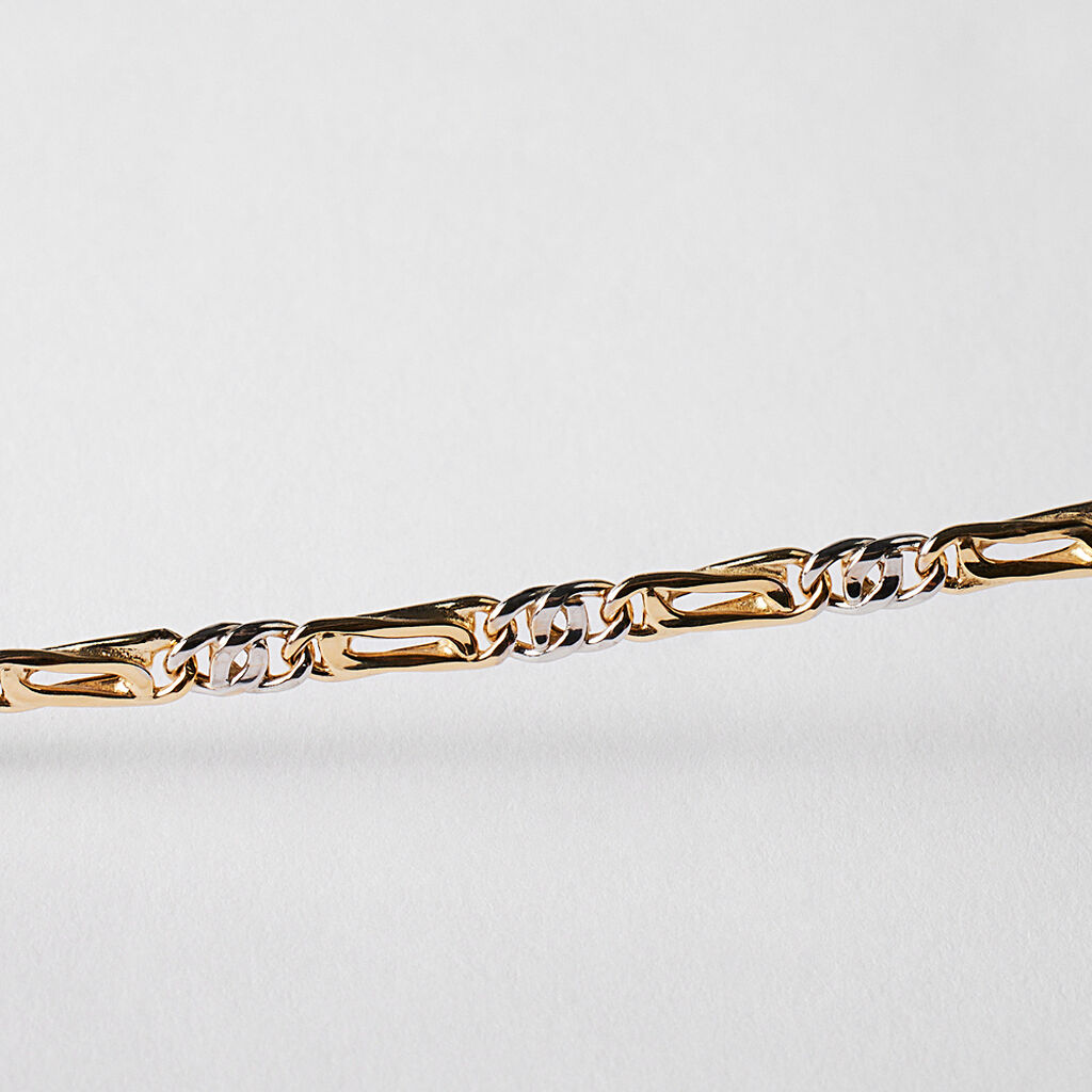 Catena L'homme Or Oro Bicolore