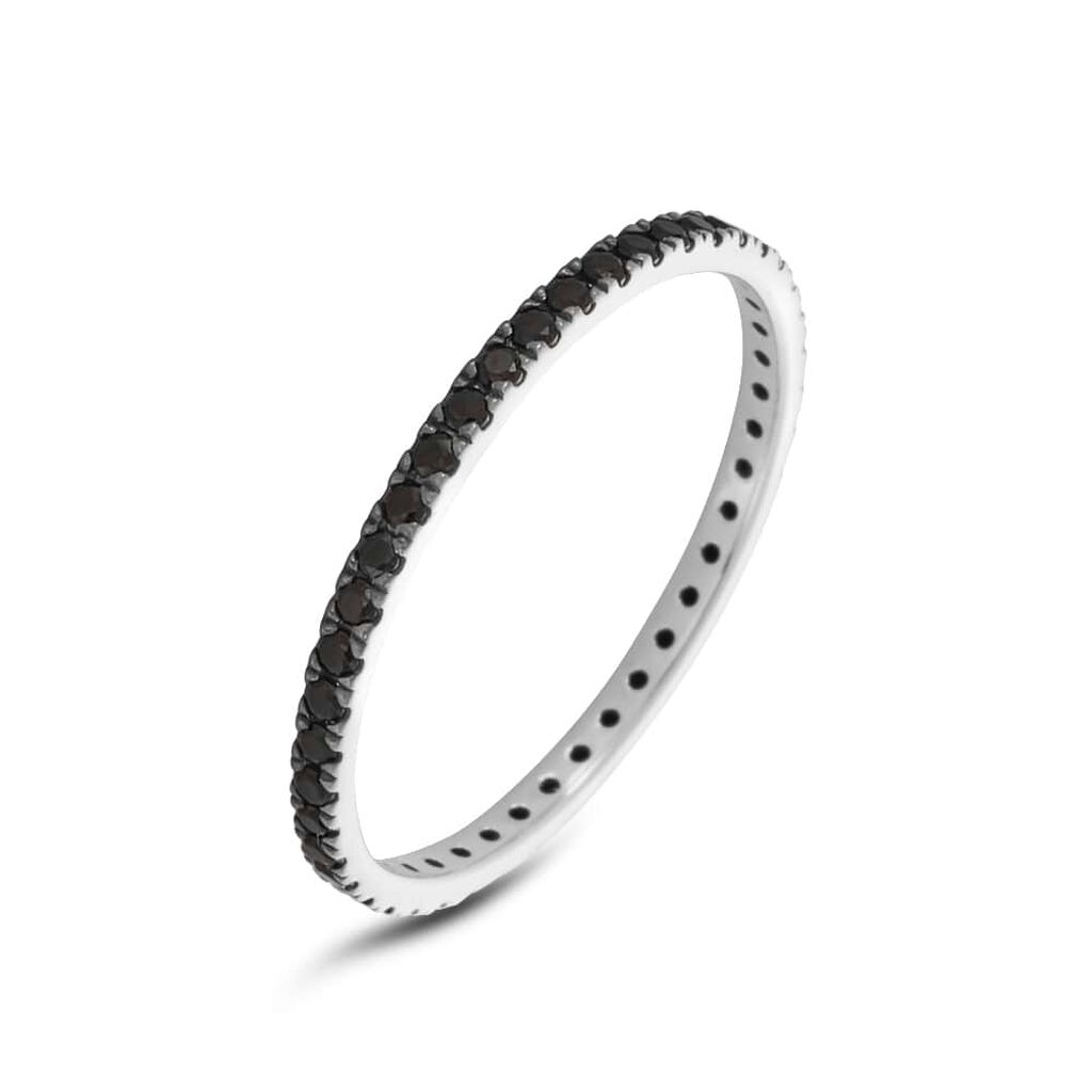 Anello Eternity L'homme Or Oro Bianco Spinello - Anelli Eternity Uomo | Stroili