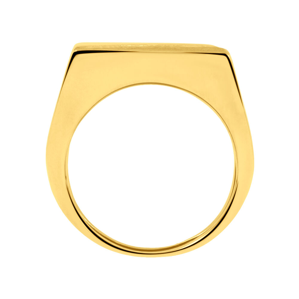 ANELLO 18KT BRILLANDO CROCE NERA - Maman et Sophie