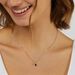 Collana Punto Luce Elizabeth Crown Oro Bianco Zaffiro Diamante - Collane Punto Luce Donna | Stroili
