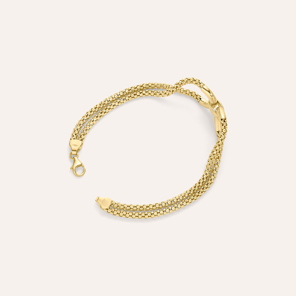 Bracciale Catena Gold Essence Oro Giallo - Bracciali Donna | Stroili