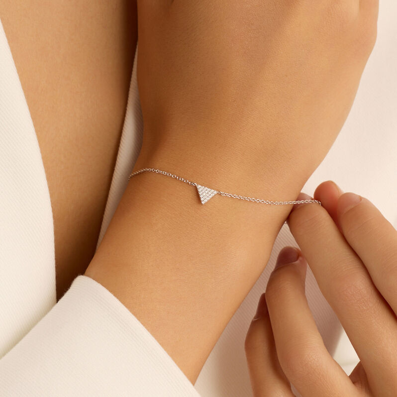 Bracciale Silver Shine Argento Rodiato Cubic Zirconia - Bracciali Donna | Stroili