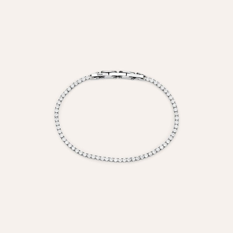 Bracciale Man Code Acciaio Cristallo - Gioielli Uomo | Stroili