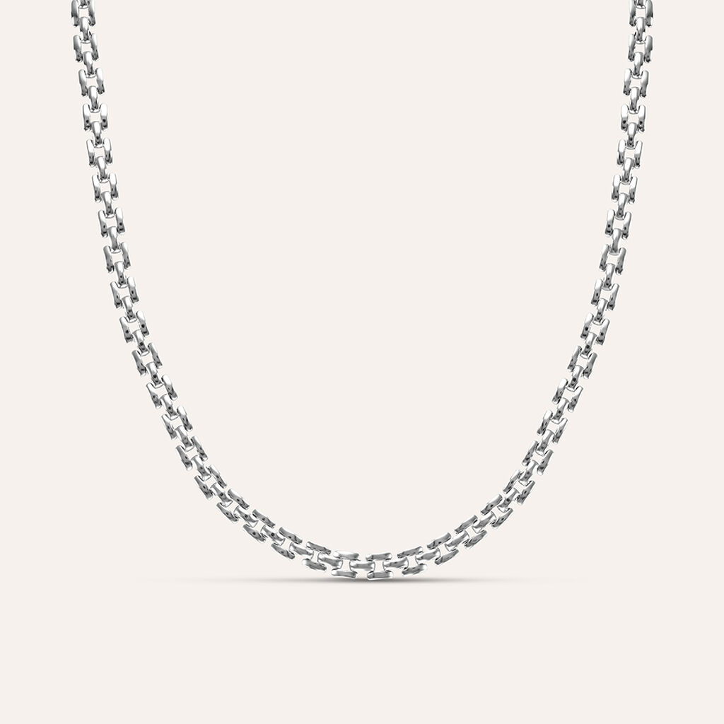 Collana Panther Chain Moonlight Acciaio