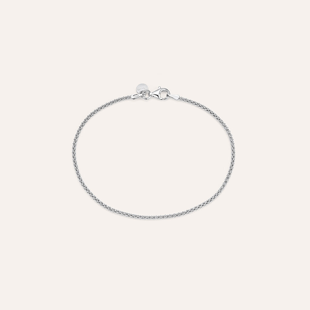 Bracciale Catena Silver Collection Argento Rodiato