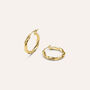 Orecchini A Cerchio Gold Essence Oro Giallo