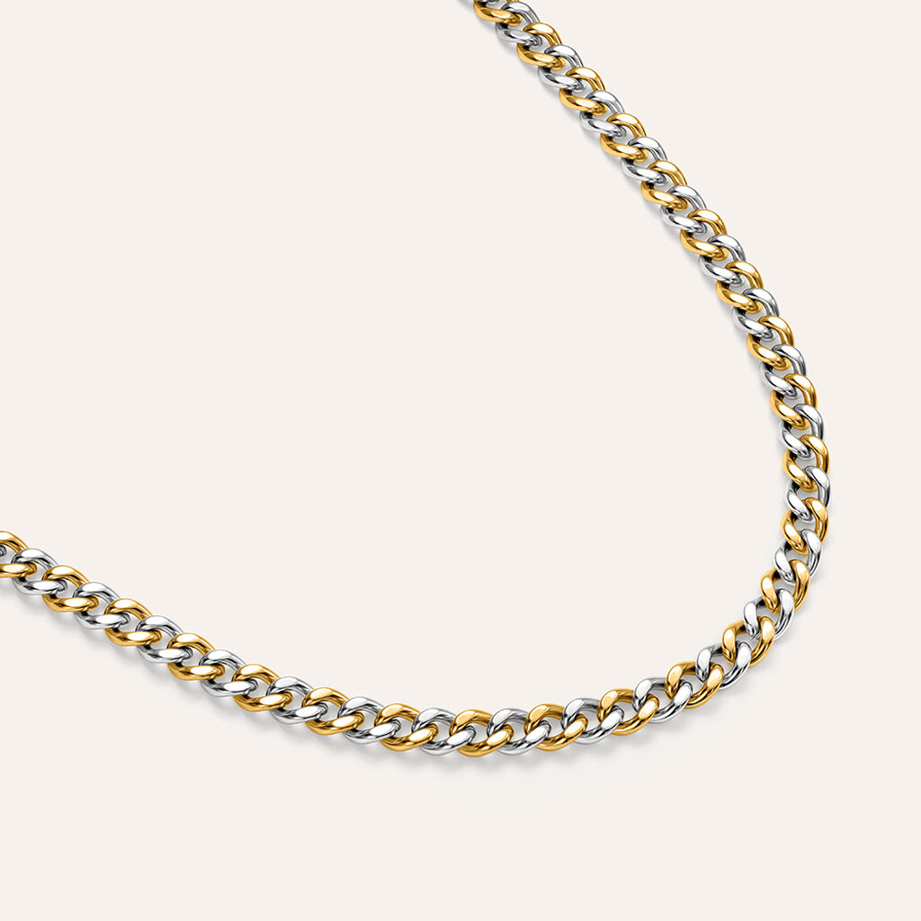 Collana Man Code Acciaio Bicolore - Collane Uomo | Stroili