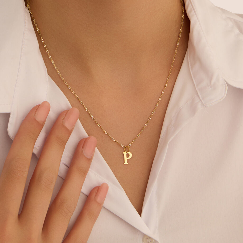 Pendente Poème Oro Giallo