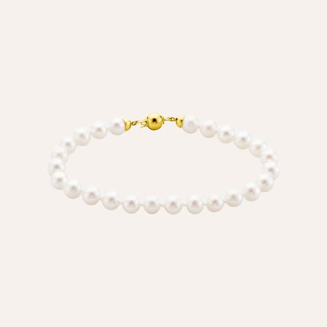 Bracciale Gabrielle Oro Giallo Perla D'Acqua Dolce - Bracciali Donna | Stroili